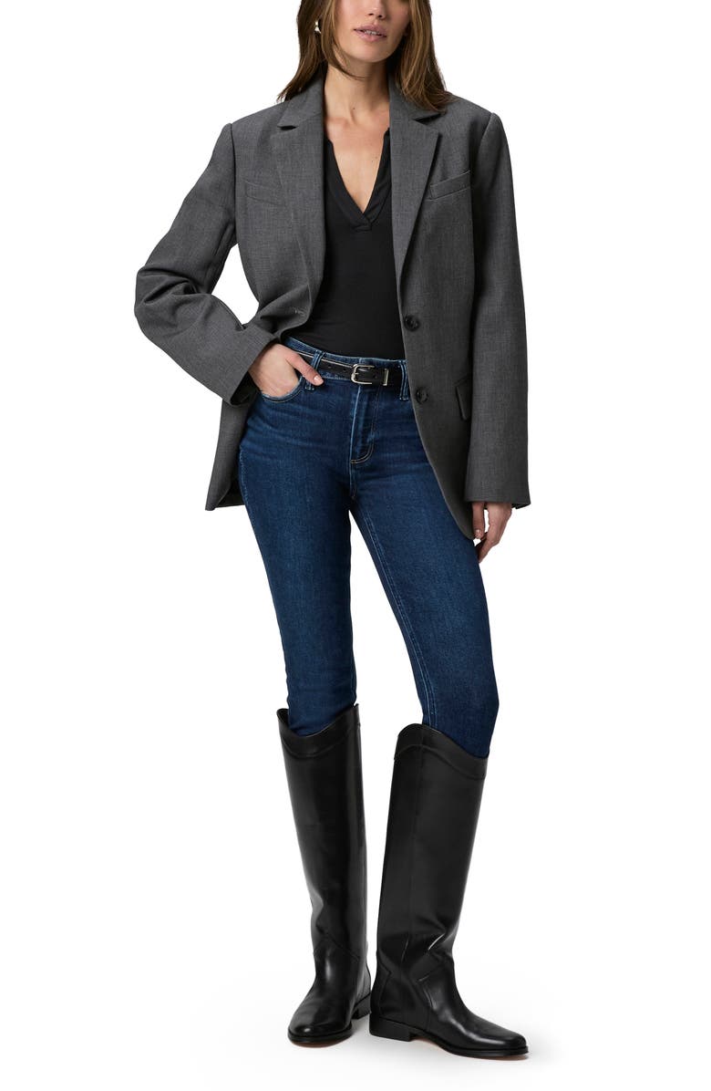 PAIGE Hoxton High Waist Skinny Ankle Jeans, Alternate, color, 