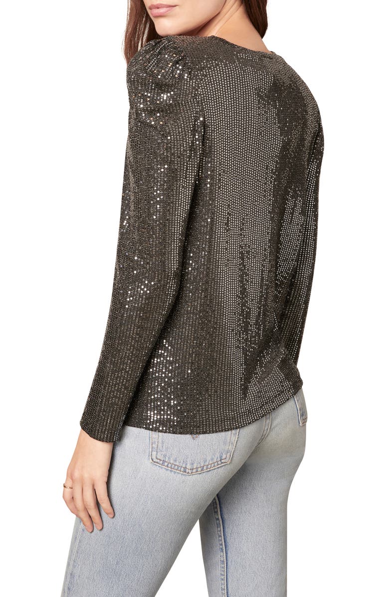 BB Dakota by Steve Madden Let It Shimmer Top, Alternate, color, 