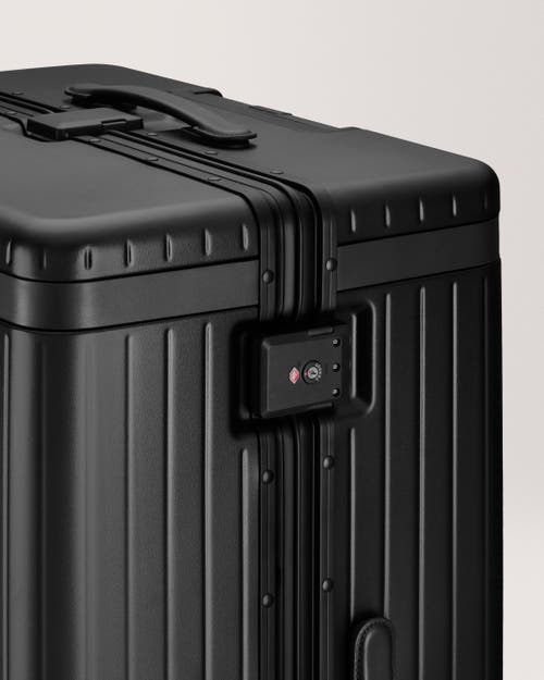 Carl Friedrik The Large Check-in Suitcase In Black