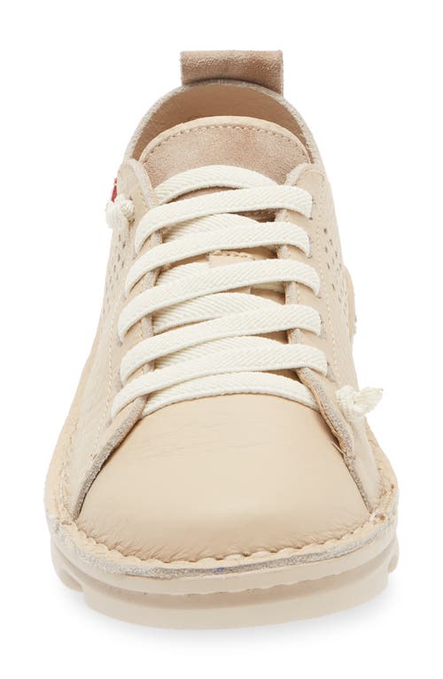 On Foot 30250 Silken Low Top Sneaker In Beige