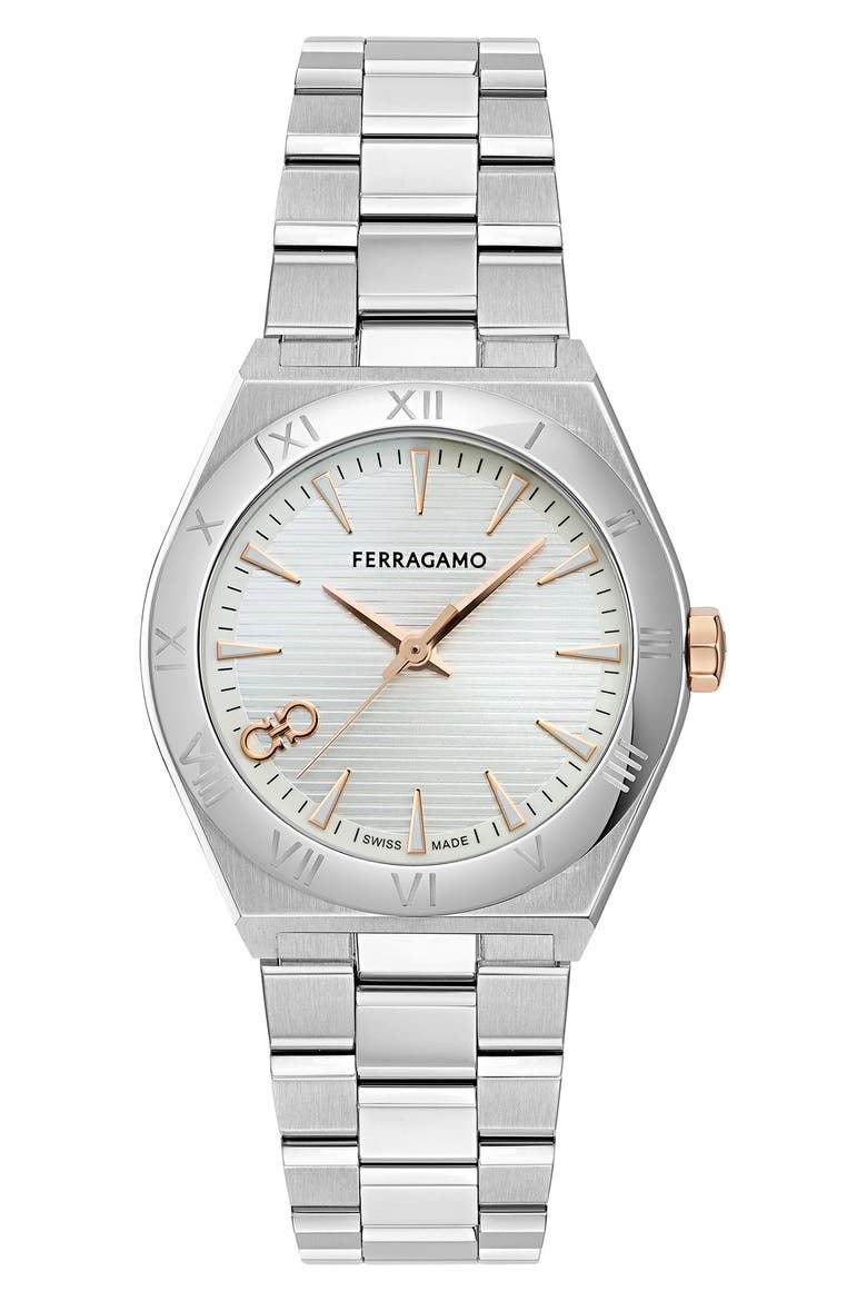 Vega Upper East Bracelet Watch, 35mm, Main, color, STAINLESS STEEL