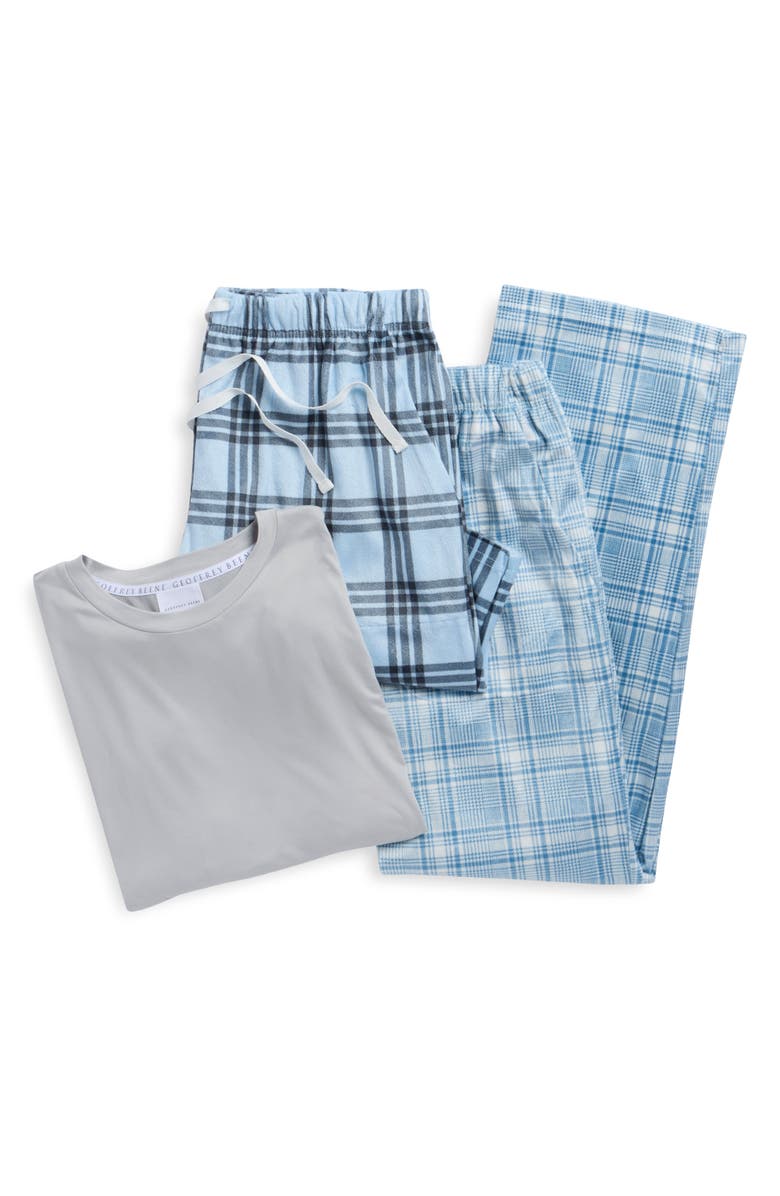 GEOFFREY BEENE 3-Piece Short Pajama Set, Alternate, color, Blue Multi