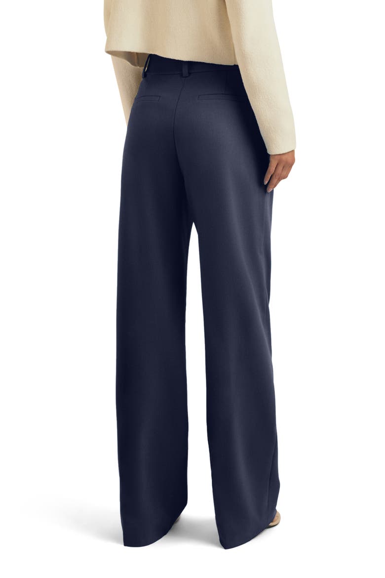 The Favorite Pant Pleated Pants, Alternate, color, NAVY