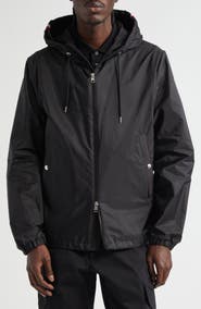 Moncler Grimpeurs Hooded Water Repellent Nylon Jacket
