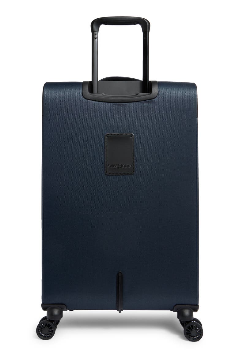 24-Inch Softside Spinner Luggage, Alternate, color, NAVY