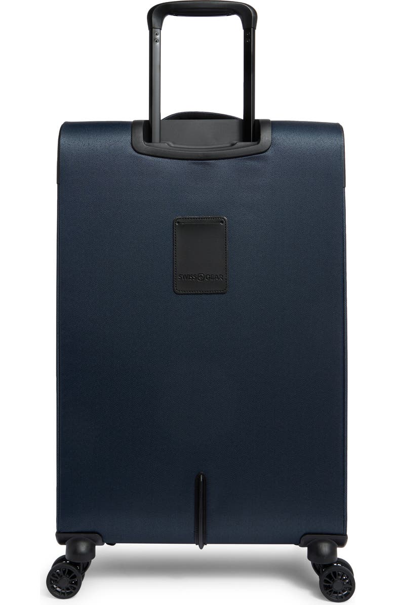 SWISSGEAR 24-Inch Softside Spinner Luggage, Alternate, color, Navy