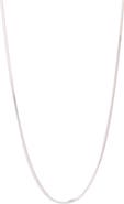 Argento Vivo Sterling Silver Snake Chain Necklace