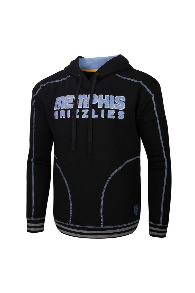 Men's Stadium Essentials  Black Memphis Grizzlies Baseline Pullover Hoodie, Alternate, color, Black