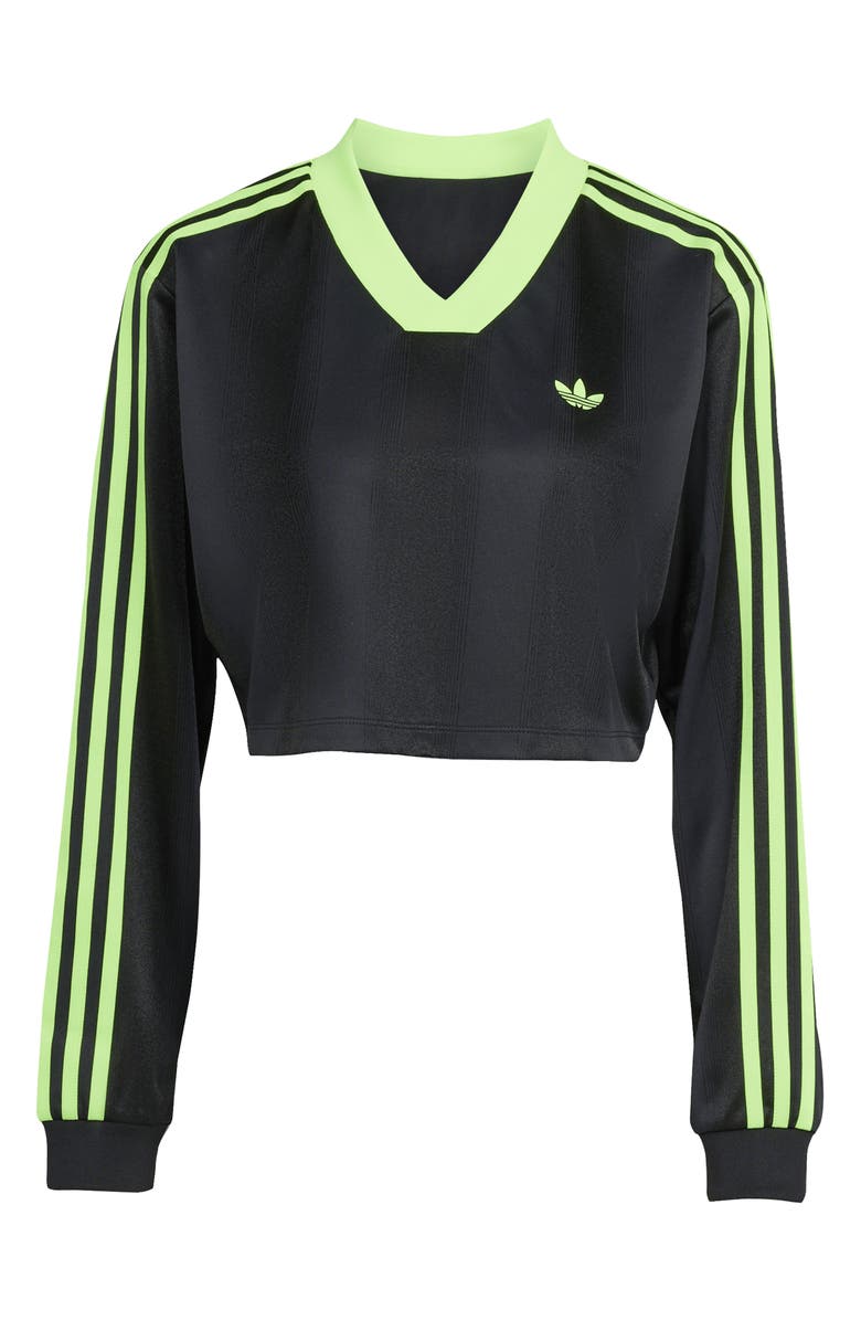 adidas Adicolor Soccer Crop Jersey, Alternate, color, 