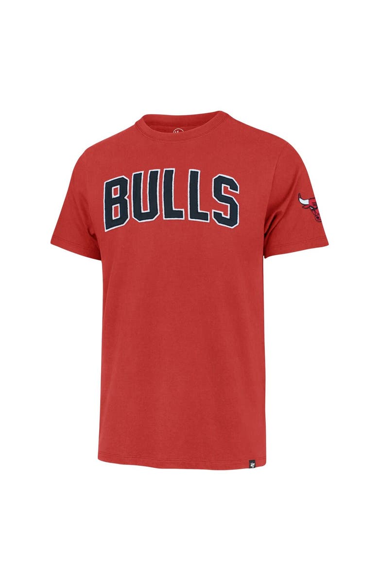 '47 Men's '47 Red Chicago Bulls Franklin Fieldhouse T-Shirt, Alternate, color, Red