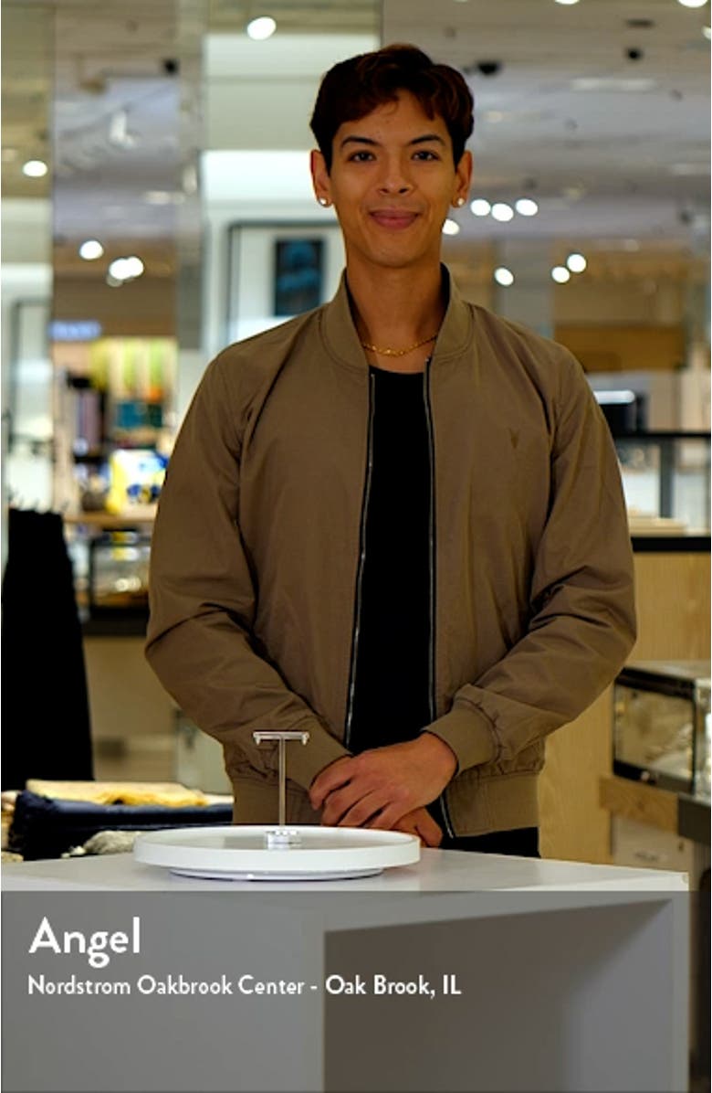 Audrey Diamond Huggie Hoop Earrings, sales video thumbnail