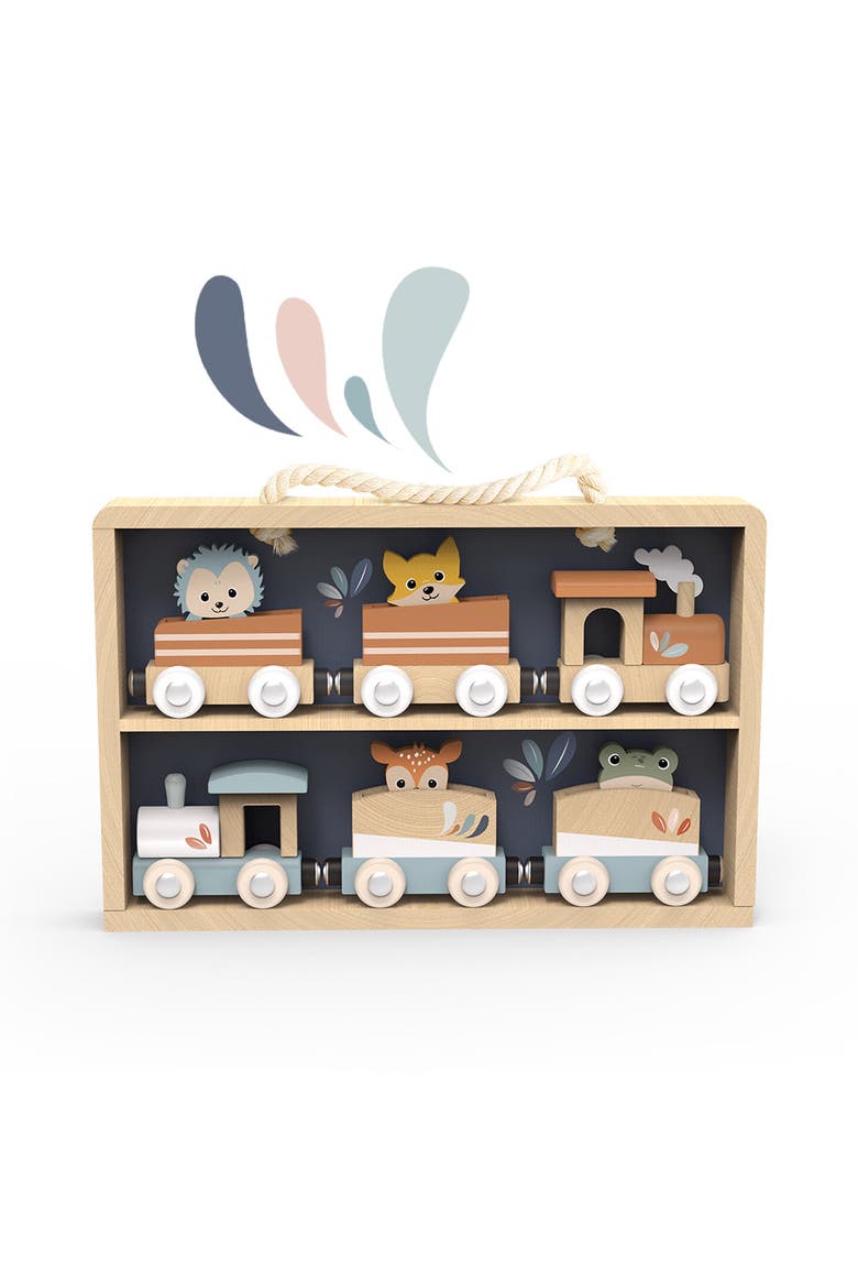 Train Set Display Case, Main, color, Multi