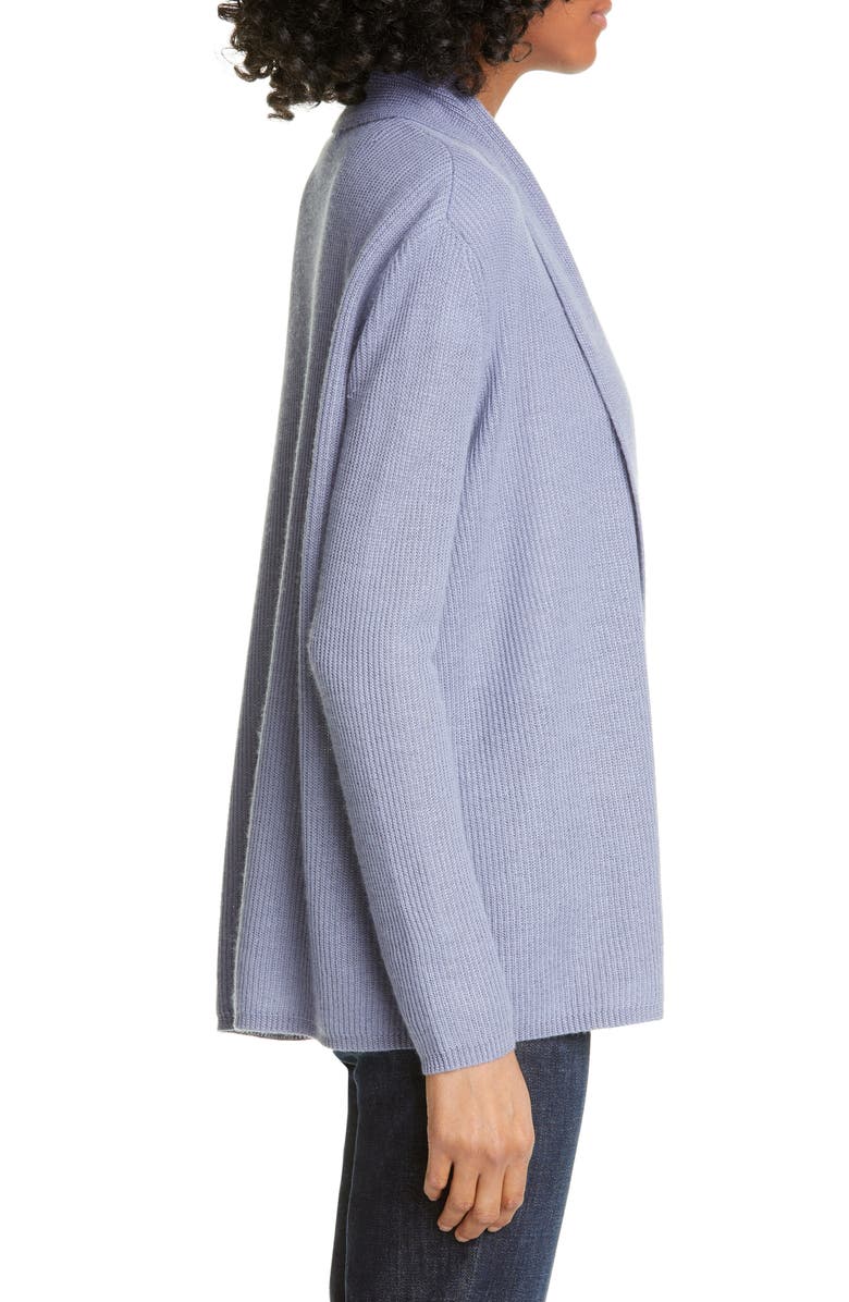 Nordstrom Signature Cashmere & Linen Open Cardigan, Alternate, color,