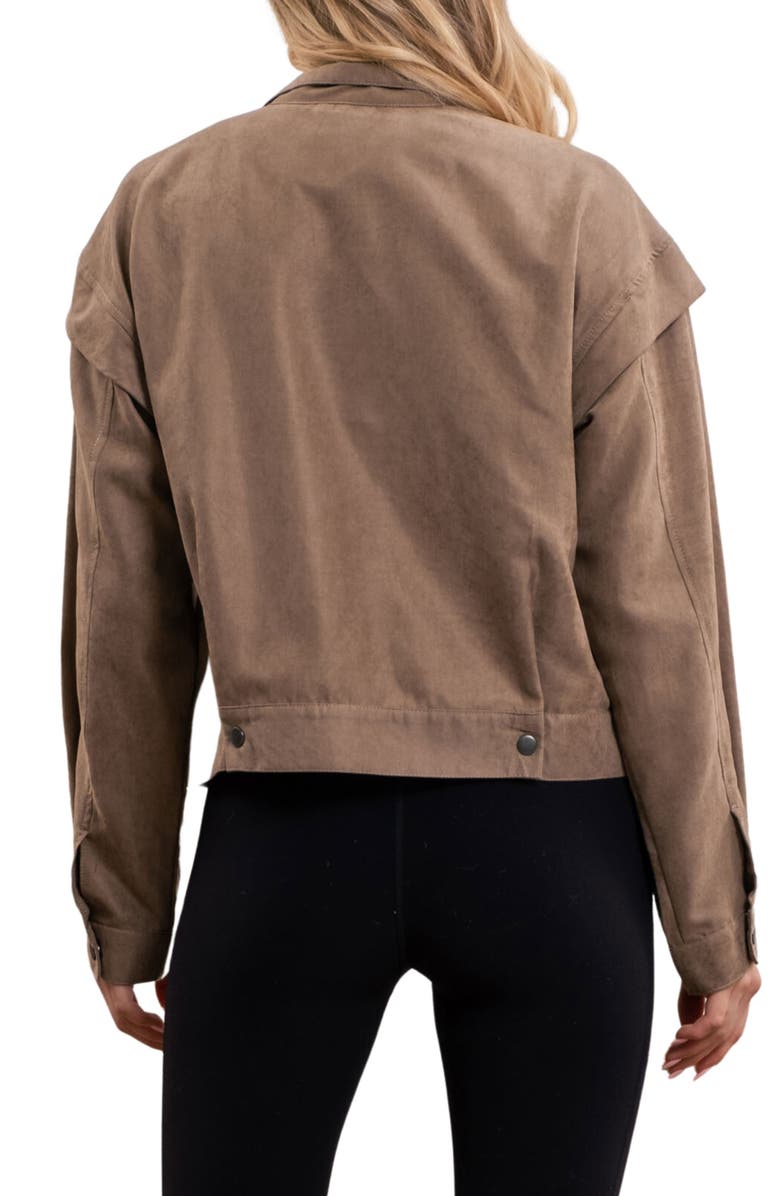 Blu Pepper Drop Shoulder Jacket, Alternate, color,