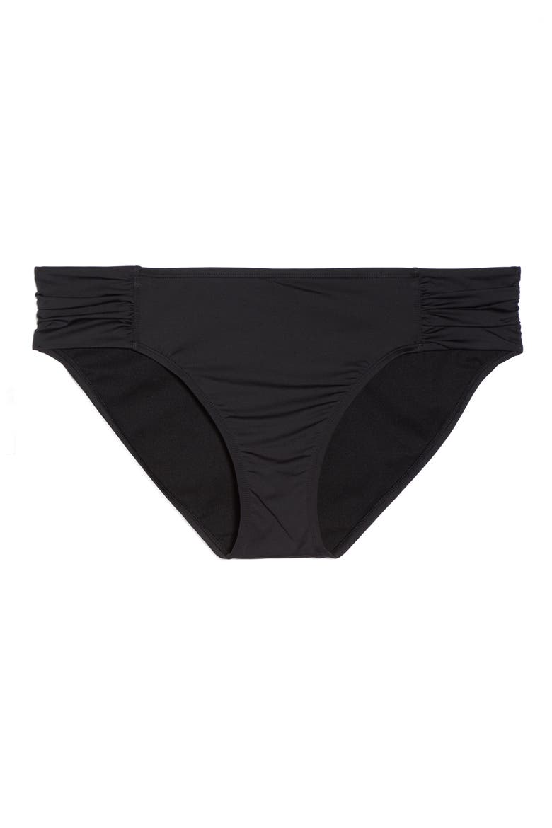 'Pearl' Bikini Bottoms (Nordstrom Exclusive), Main, color, BLACK