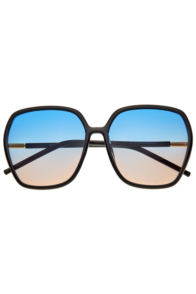 Priscilla Polarized Sunglasses, Alternate, color, Black/Blue-Pink