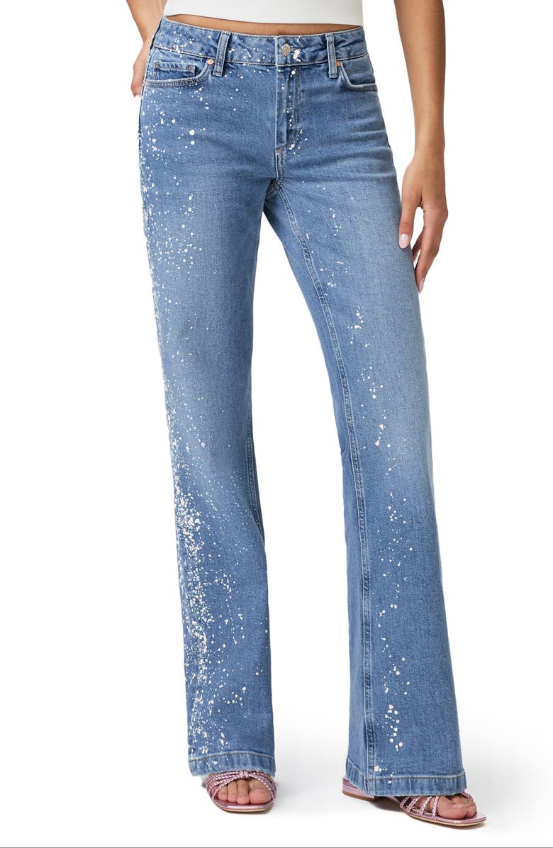 PAIGE Sabine Stretch Bootcut Jeans, Main, color,