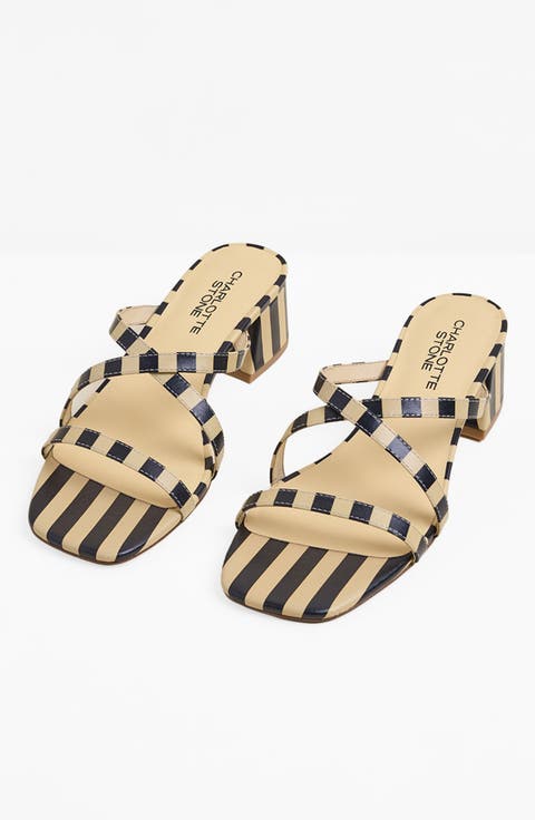 Levi Strappy Block Heel Sandal