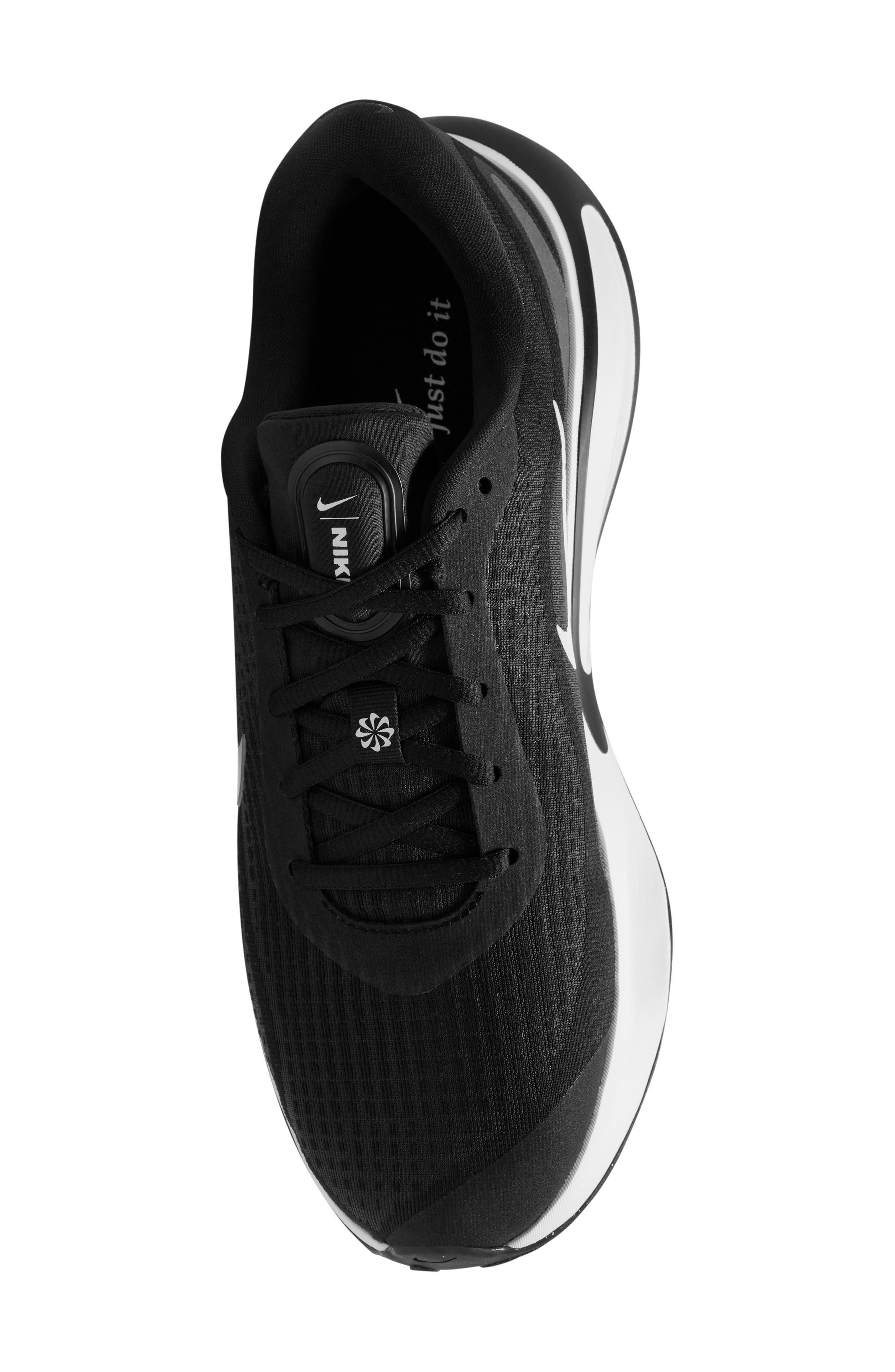 Nike Journey Road Runner Sneaker, Alternate, color, 001 Black/White