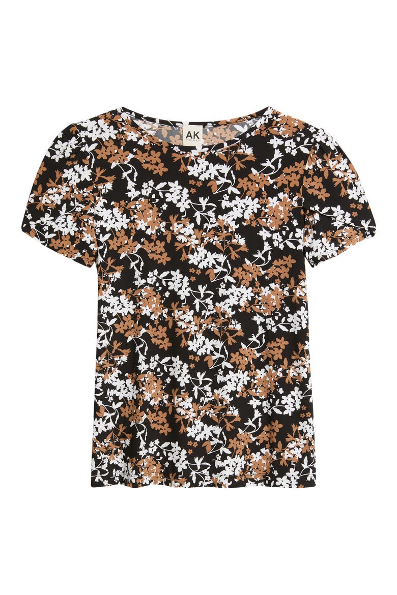 Tulip Sleeve Top, Alternate, color, ANNE BLACK MULTI