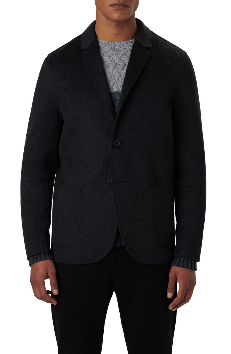 Bugatchi Wool Blend Double Button Blazer, Main, color, 
