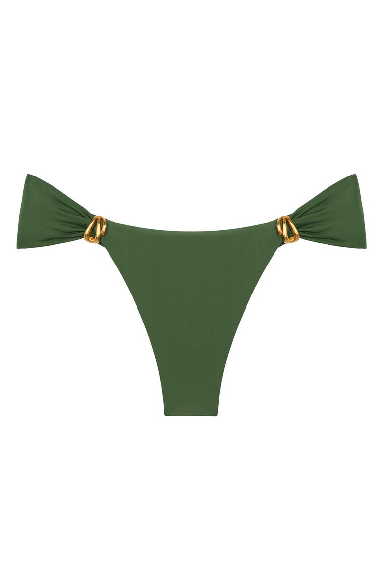 ViX Paula Hermanny Leone Bikini Bottoms, Alternate, color, Green