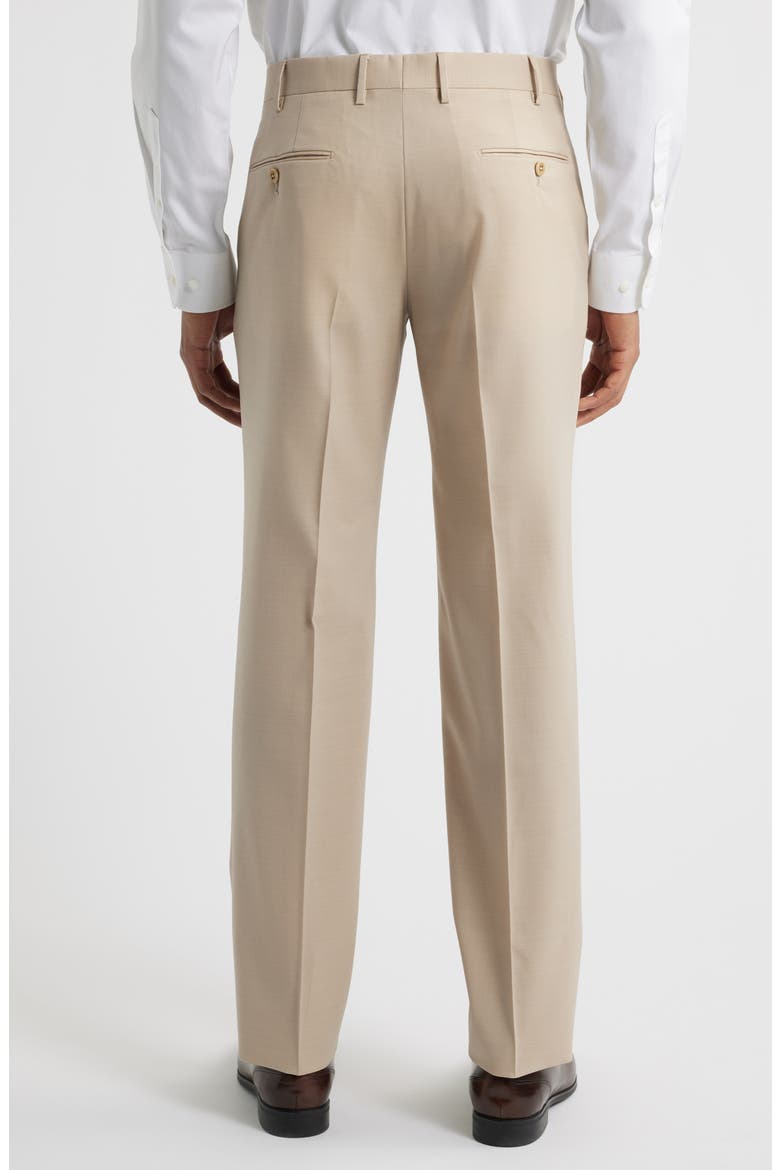 Parker Stretch Wool Trousers, Alternate, color, LIGHT KHAKI