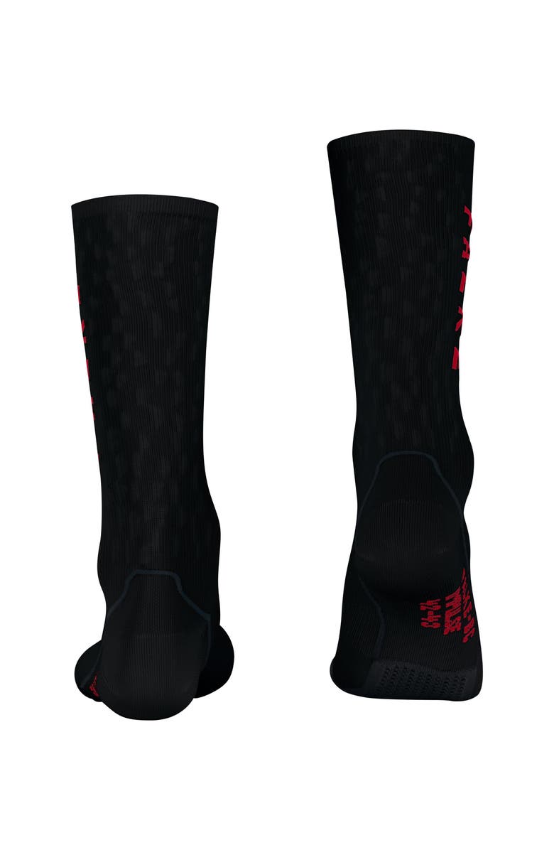 Falke BC Impulse Cycling Socks, Alternate, color, Black