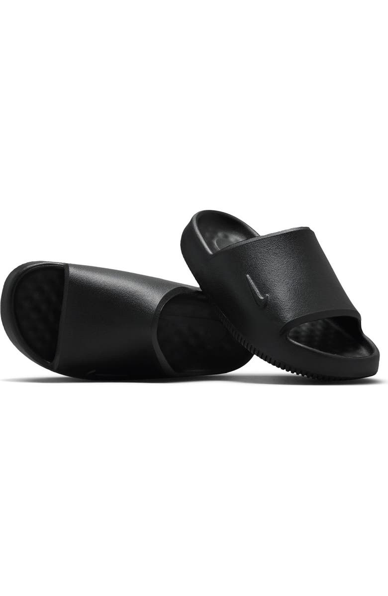 Nike Kids' Calm 2.0 Slide, Alternate, color, Black/ Black/ Black