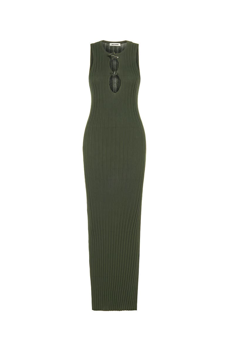 Nocturne Cut-Out Knit Dress, Alternate, color, 