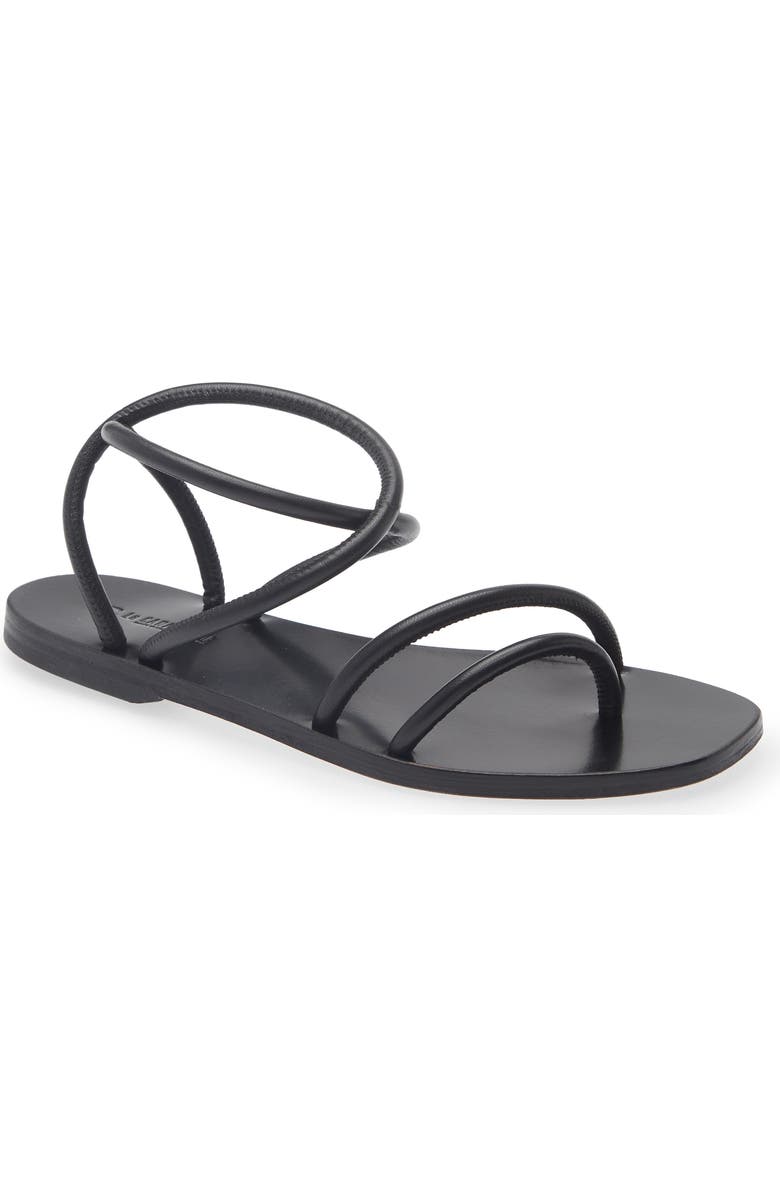La Canadienne Gem Sandal, Main, color, Black