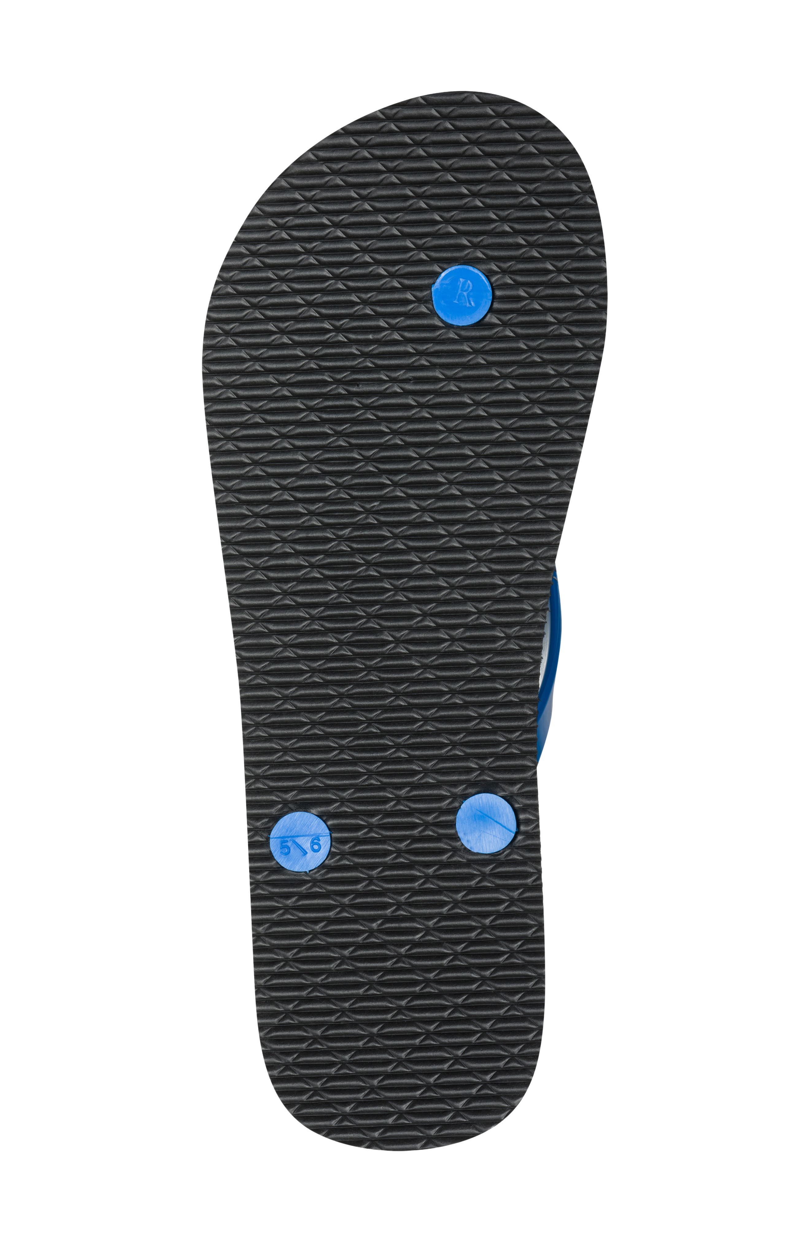 Zimia Stone Flip Flop, Alternate, color, BRILLIANT BLUE