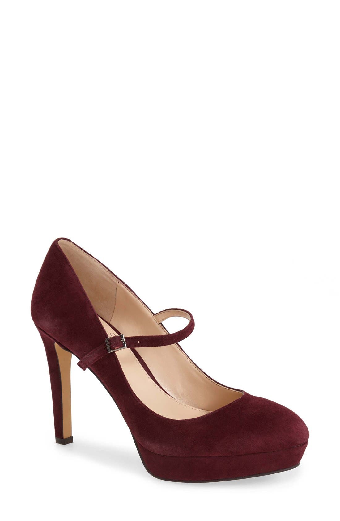 'Joshlynn' Mary Jane Pump, Main, color, SUGAR PLUM SUEDE