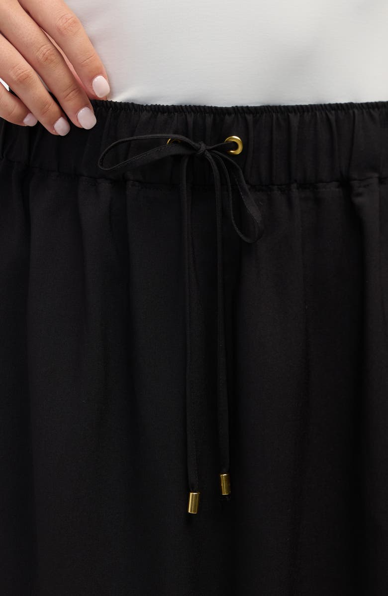 Ellen Tracy Cotton Midi Skirt, Alternate, color,