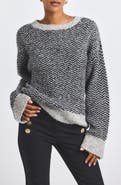 Derek Lam 10 Crosby Astrid Chevron Stripe Sweater