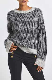 Astrid Chevron Stripe Sweater