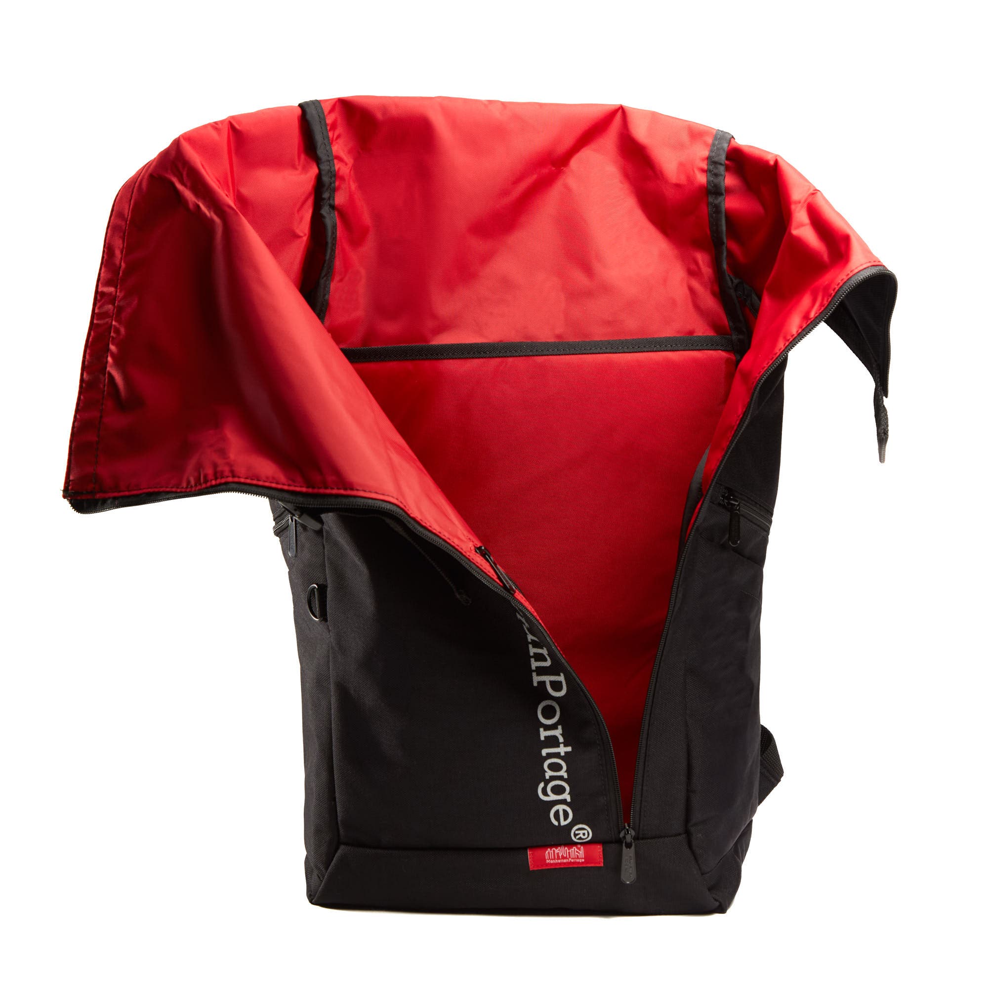 Manhattan Portage Reflective Pace Backpack Ver 2, Alternate, color, Black