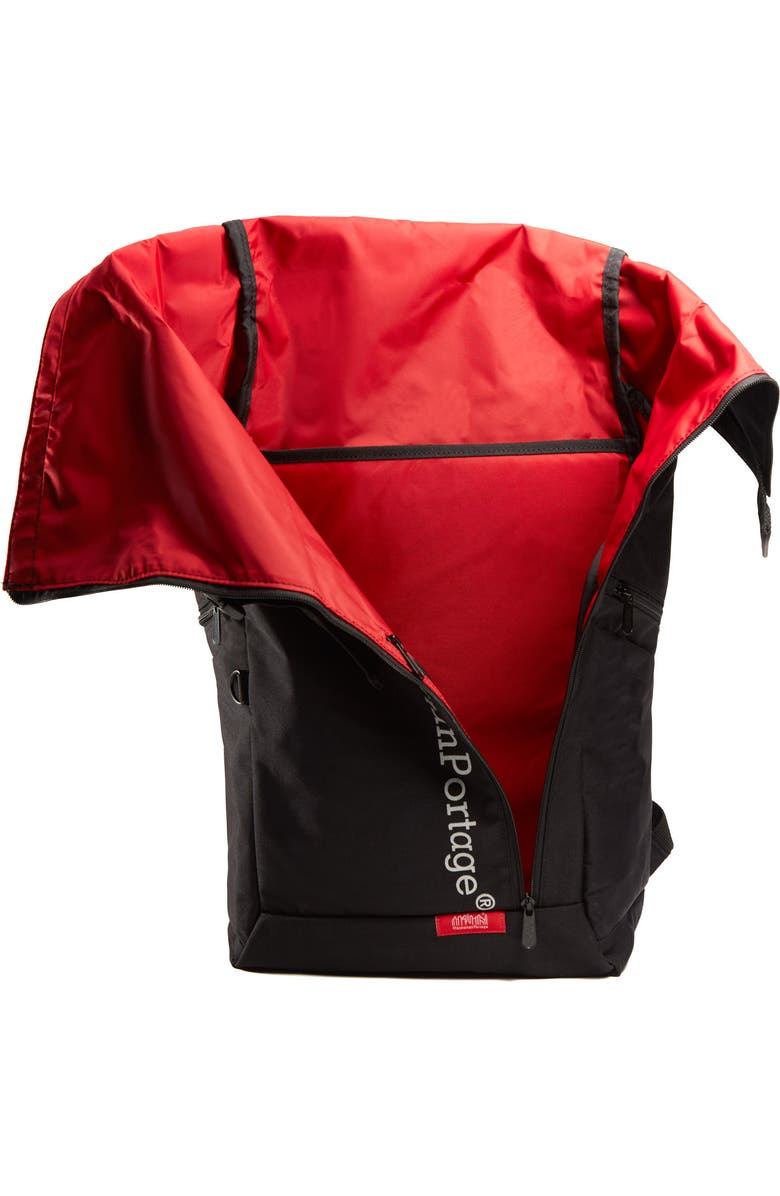 Manhattan Portage Reflective Pace Backpack Ver 2, Alternate, color, Black