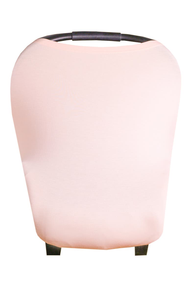 Print 5-in-1 Car Seat Cover, Main, color, BLUSH