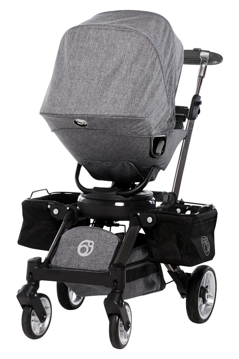 Set of 2 G5 Stroller Panniers, Alternate, color, BLACK