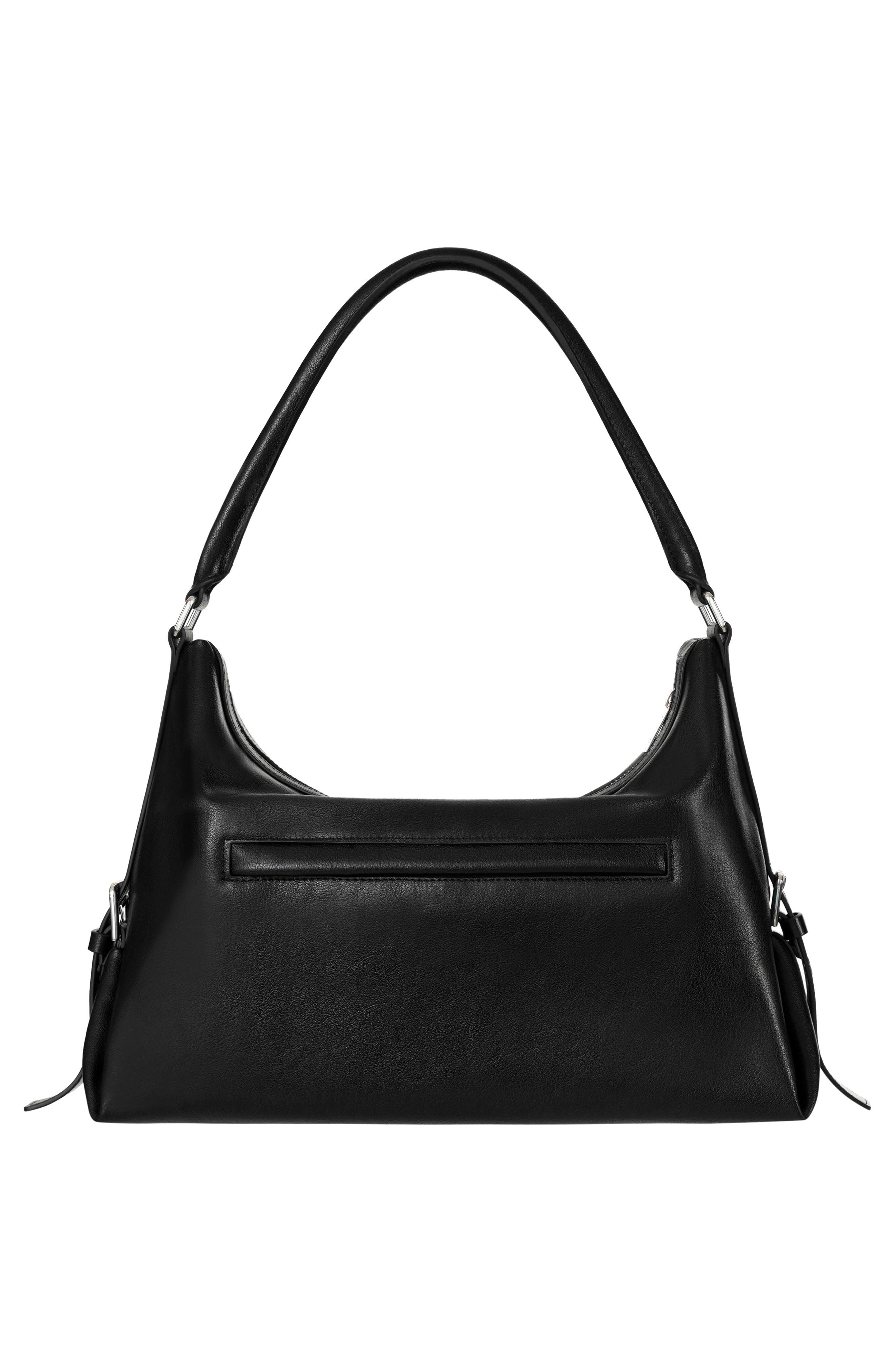 Stand Oil Mushy Faux Leather Shoulder Bag, Alternate, color, 