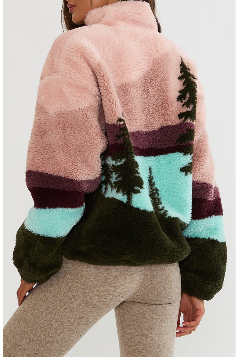Leona Faux Fur Shearling Pullover, Alternate, color, WILDERNESS SHERPA