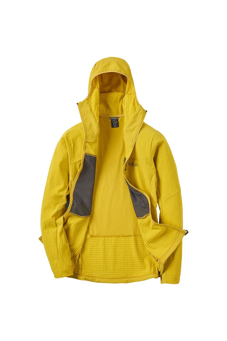 Ascendor Pro Hoodie - Men's, Alternate, color, Dark Pollen