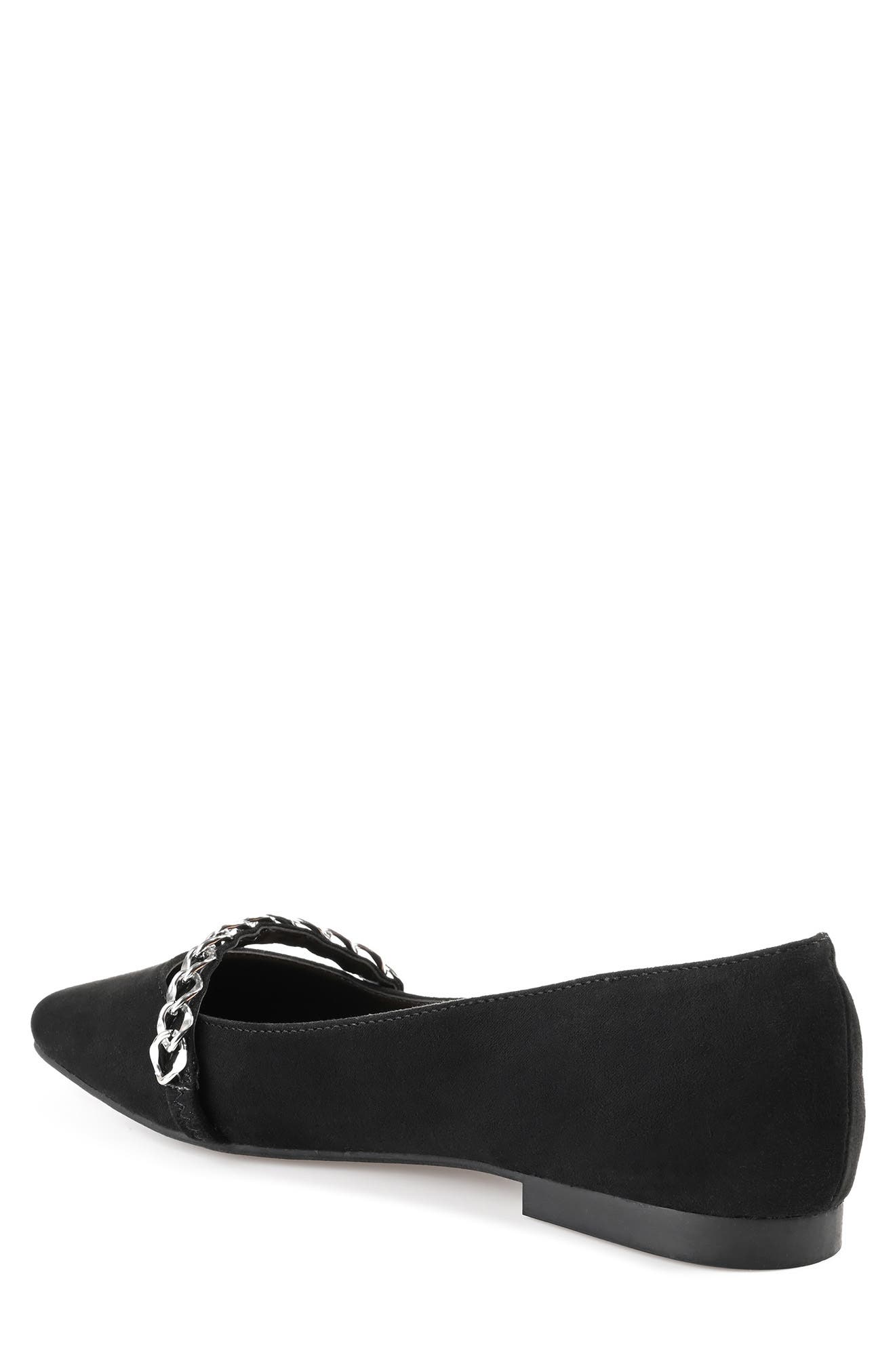 Journee Collection Serenity Chain Link Flat, Alternate, color, 