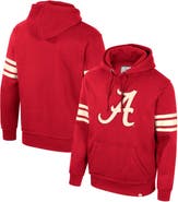 COLOSSEUM Men's Colosseum Crimson Alabama Crimson Tide Saluting Pullover Hoodie