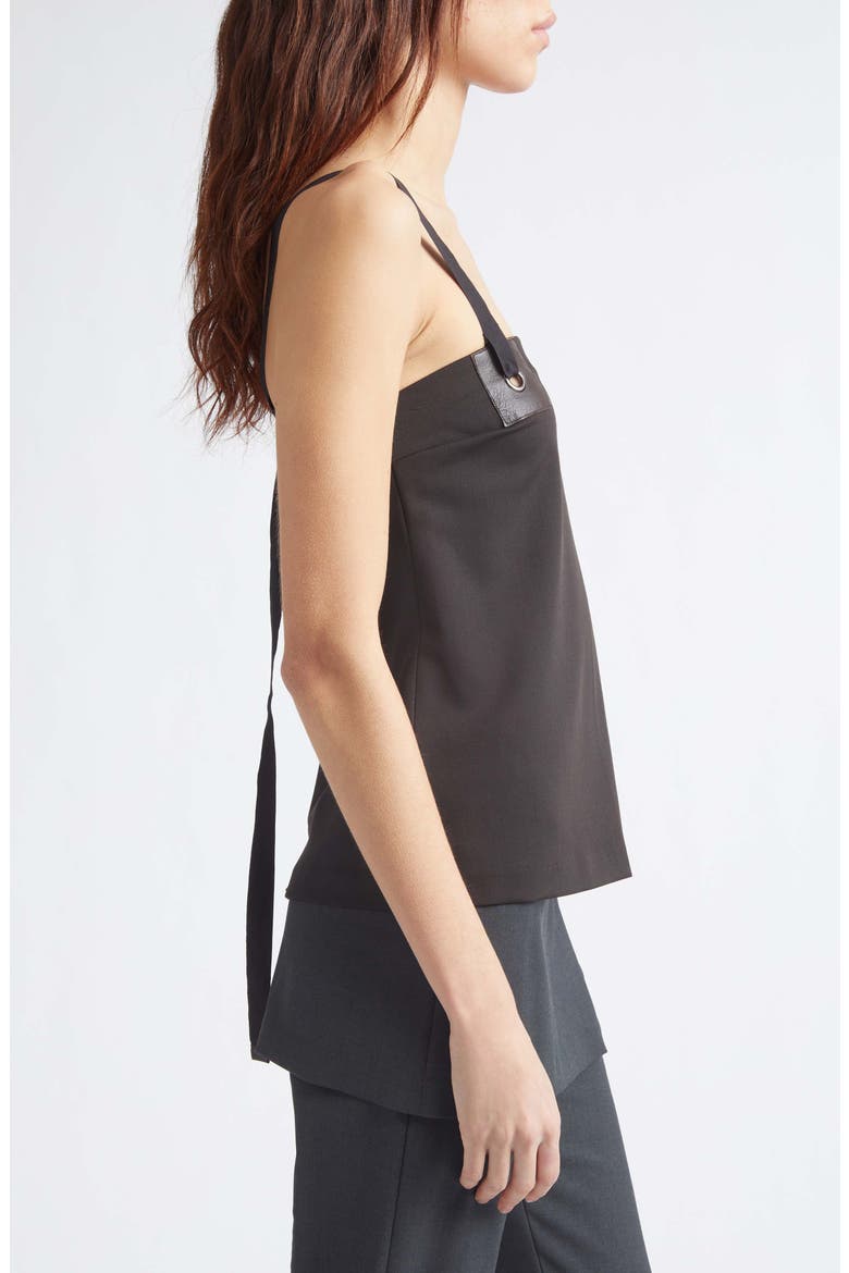 Lali One-Shoulder Tank, Alternate, color, 326 - BROWN