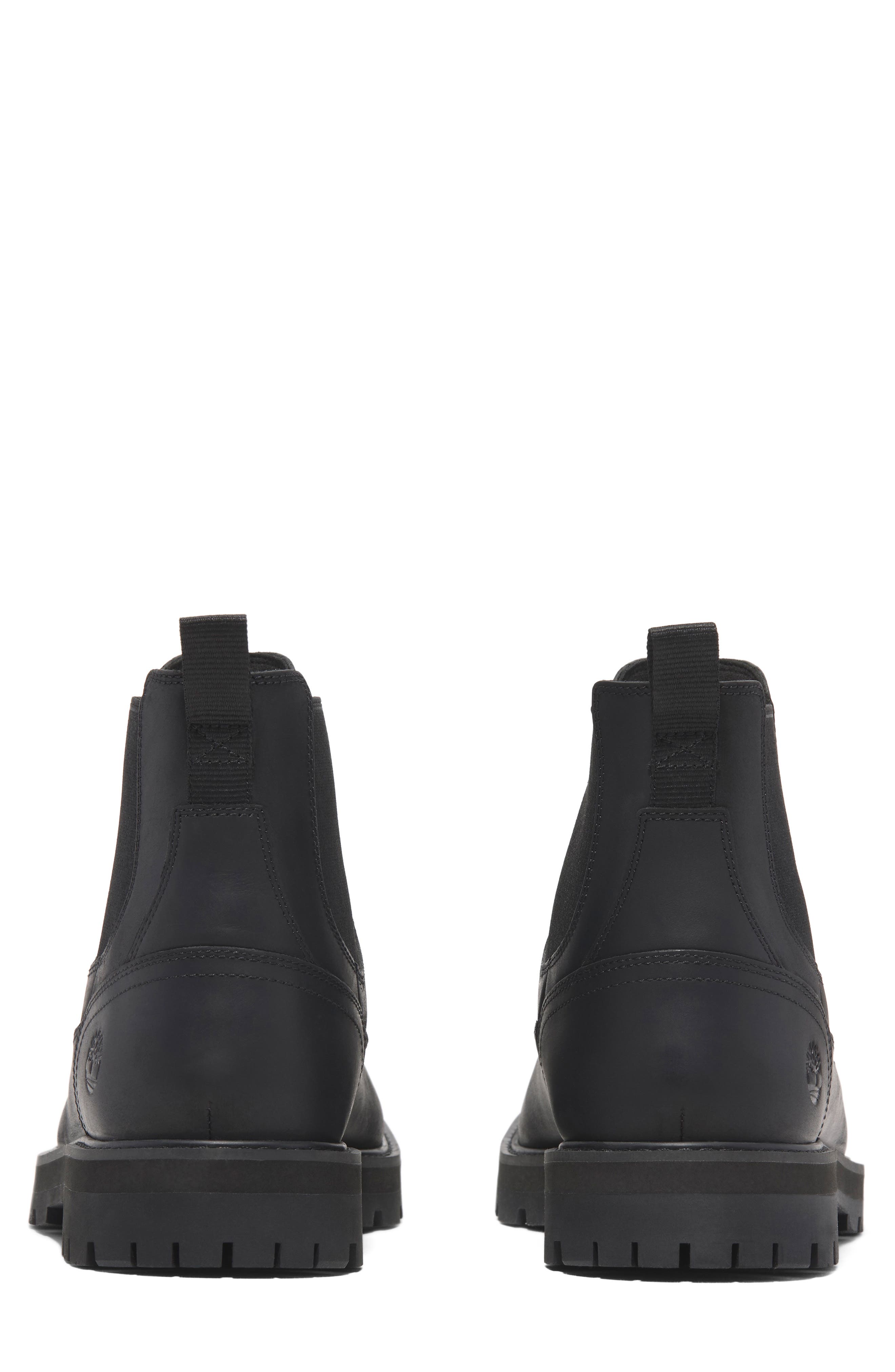 Timberland Britton Road Mid Chelsea Boot, Alternate, color, Black Full Grain