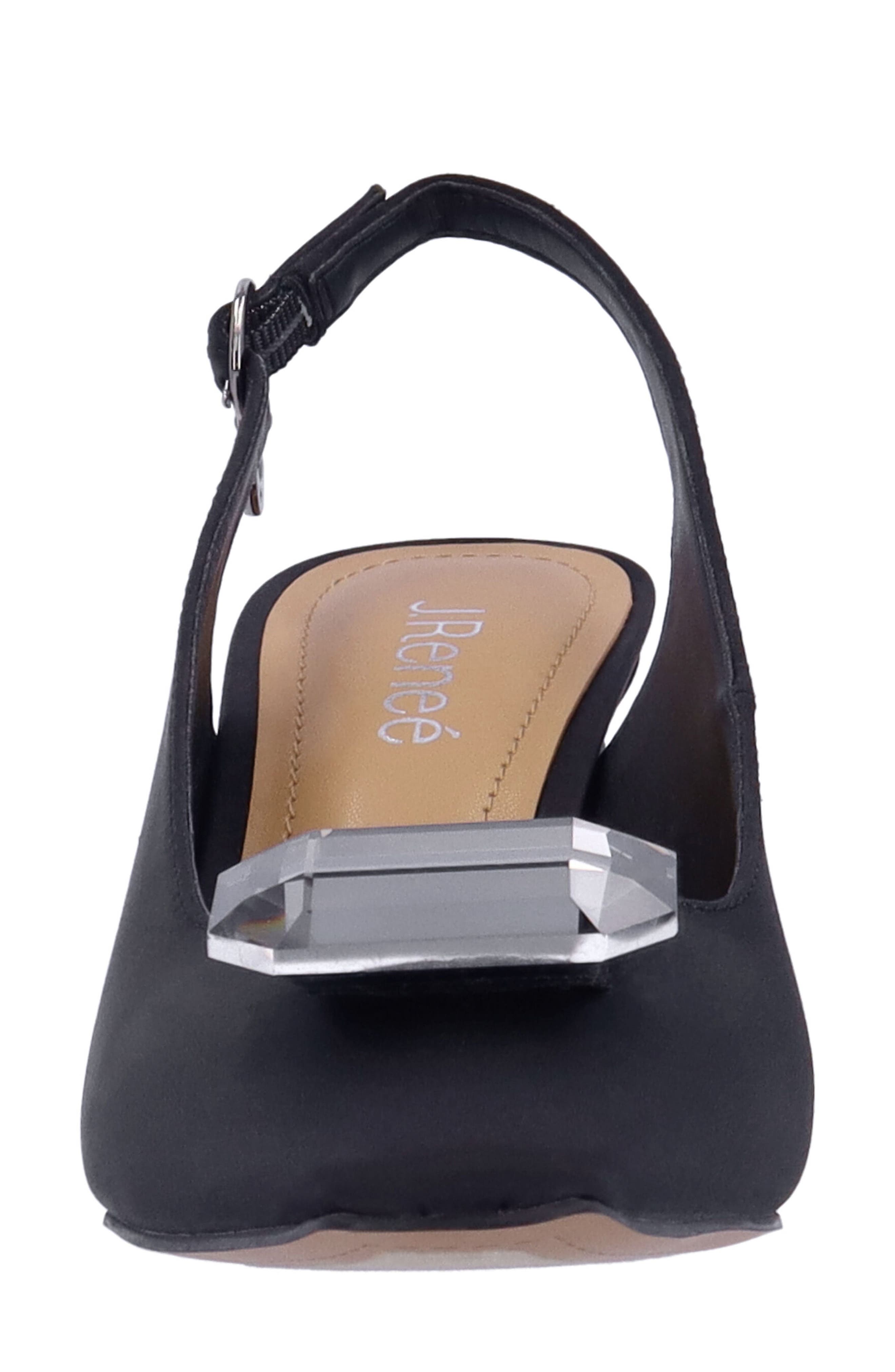 J. Reneé Saskia Slingback Square Toe Pump, Alternate, color, 