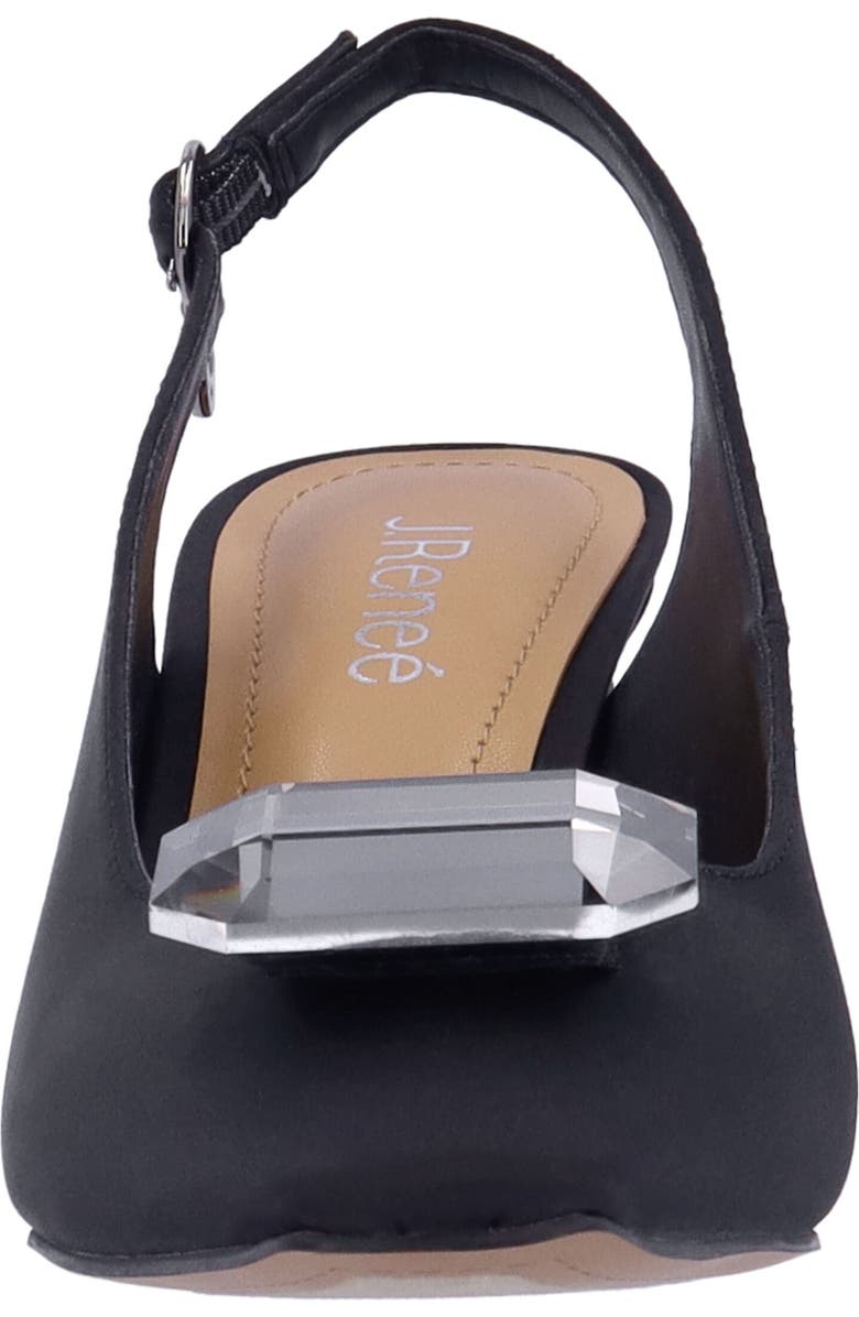 J. Reneé Saskia Slingback Square Toe Pump, Alternate, color,