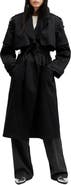 AllSaints Clyde Double Breasted Trench Coat